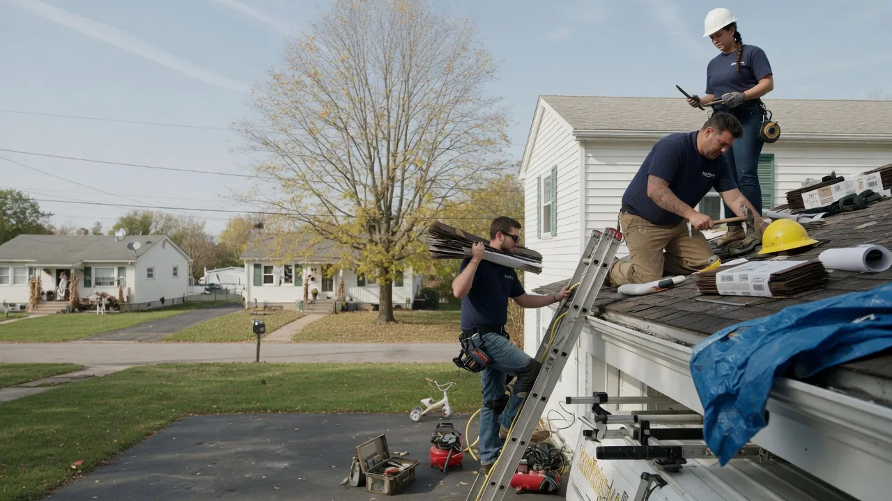 Local Roofing Contractors in Bruceville, IN near me